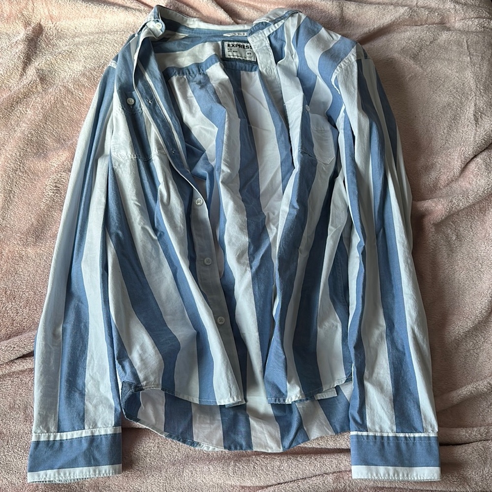 Stripped Button Down - image 1